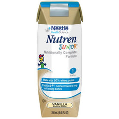 Nestle Healthcare Nutrition Pediatric Oral Supplement / Tube Feeding Formula Nutren® Junior Vanilla Flavor 8.45 oz. Tetra Prisma® Ready to Use