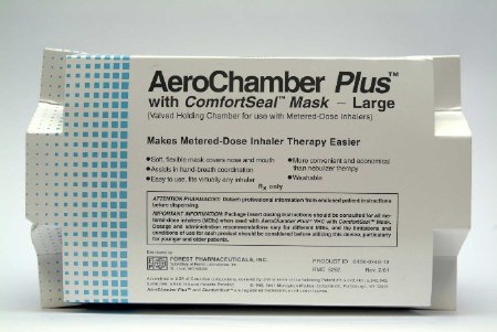 Forte Pharmaceutical Holding Chamber with Mask AeroChamber Plus® Flow-Vu®