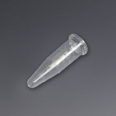 Globe Scientific Microcentrifuge Tube Conical Bottom Plain 1.5 mL Without Color Coding Without Closure Polypropylene Tube