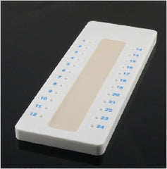 Globe Scientific Capillary Tube Holding Tray 24 Place with Sigillum Wax Sealent For Microhematocrit Capillary Tubes