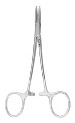 Miltex Needle Holder MeisterHand 5 Inch Length Serrated Jaws Finger Ring Handle - M-542100-4035 - Each