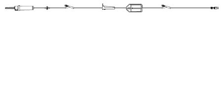 Becton Dickinson Primary Administration Set Alaris® 20 Drops / mL Drip Rate - M-542978-1686 - Case of 50