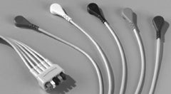 Vyaire Medical Leadwire Set 51 Inch, Snap, 5 Lead, Multi Link GE Eagle, Solar, Dash Monitors, Tram