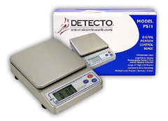 Detecto Scale Food / Lab Scale Detecto® Digital LCD Display 11 lbs. Capacity AC Adapter / Battery Operated