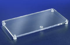 Globe Scientific Leveling Platform Acrylic, 320mm X 50mm, Leveling Bubble, Adjustable Feet ESR Testing