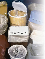 Elkay Plastics Trash Bag Elkay 12 to 16 gal. Natural HDPE 6 Mic. 24 X 33 Inch Star Seal Bottom Flat Pack - M-544691-1419 - Case of 1000