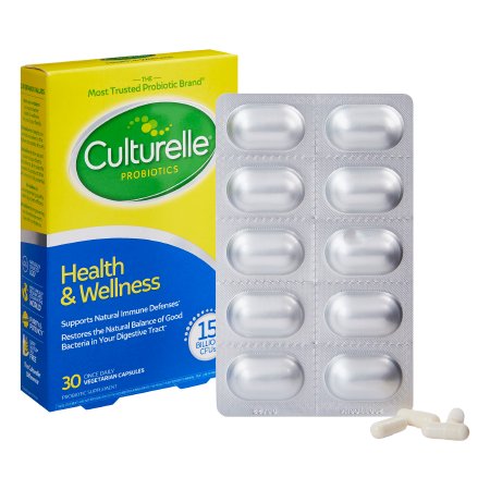 Connetics Corporation Probiotic Dietary Supplement Culturelle® 30 per Bottle Capsule