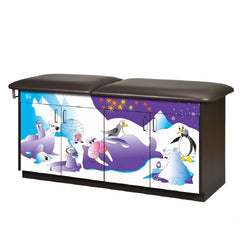 Clinton Industries Pediatric Treatment Table Imagination Series Fixed Height 40 lbs. Weight Capacity