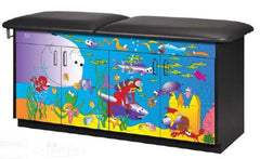 Clinton Industries Pediatric Treatment Table Imagination Series Fixed Height 40 lbs. Weight Capacity