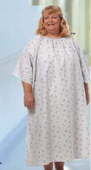 Fashion Seal Uniforms Patient Exam Gown Magna Up to 10X-Large Matchsticks Print Reusable