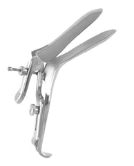 Miltex Vaginal Speculum MeisterHand® Graves NonSterile OR Grade German Stainless Steel Medium Side Open Reusable Without Light Source Capability - M-546961-1852 - Each