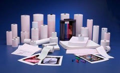 Welch Allyn ECG Recording Paper Burdick™ Thermal Paper 8-1/2 X 11 Inch Z-Fold Red Grid