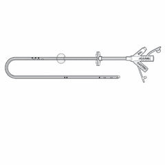 Avanos Medical Sales LLC Transgastric-Jejunal Feeding Tube MIC 18 Fr. 30 cm Tube Silicone Sterile