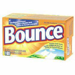 Lagasse Dryer Sheet Bounce® 9 X 11 Inch Box Sheet Outdoor Fresh Scent - M-547461-3413 - Case of 6