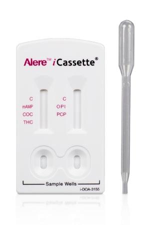 Abbott Rapid Dx North America LLC Drugs of Abuse Test iCassette™ 5-Drug Panel COC, mAMP/MET, OPI, PCP, THC Urine Sample 25 Tests