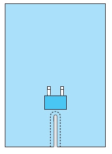 Cardinal DRAPE, EENT SPLIT SHEET (8/CS)