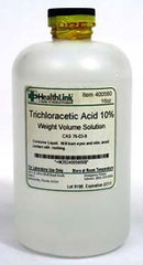 EDM 3 LLC Histology Reagent Trichloroacetic Acid ACS Grade 10% 16 oz.