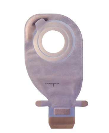 Coloplast Filtered Ostomy Pouch Assura® AC EasiClose™ Two-Piece System 10-1/4 Inch Length, Midi 2 Inch Stoma Drainable