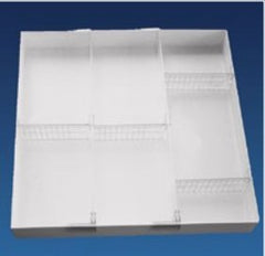 Waterloo Industries Divider Tray System 2.3 X 15.25 X 15.25 Inch White Plastic - M-551153-2094 - Each