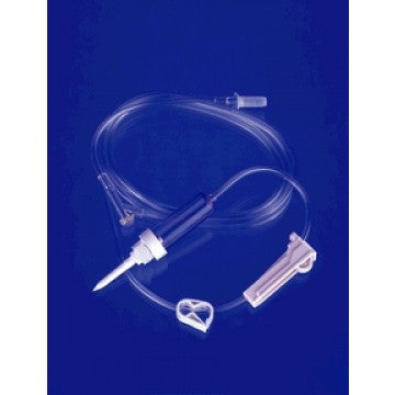 ICU Medical Primary Administration Set 15 Drops / mL Drip Rate 84 Inch Tubing - M-552411-3544 - Case of 25