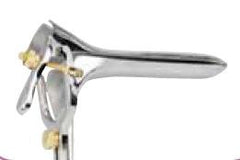 Medgyn Products Vaginal Speculum MedGyn Graves NonSterile Surgical Grade Stainless Steel X-Large Double Blade Duckbill Reusable Without Light Source Capability - M-553288-4586 - Each