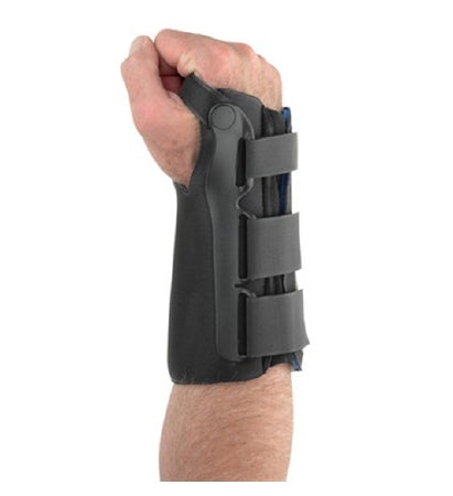 Ossur Wrist Brace Ossur® Exoform® Aluminum / Plastic Right Hand Black X-Large