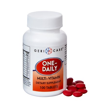 Multivitamin Supplement Geri-Care Tablet 100 per Bottle
