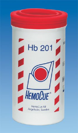 Hemocue Microcuvette HemoCue® Hb 201 Hemoglobin For HemoCue® Photometers 50 Microcuvettes per Vial 10 µL