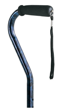 Apex-Carex Healthcare Offset Cane Carex® Aluminum 31 to 40 Inch Height Blue