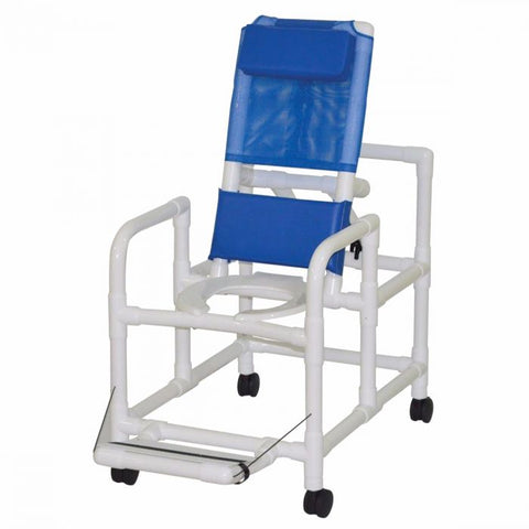 Echo Line Reclining Shower/Commode Chair