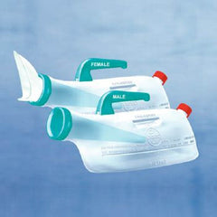 Patterson Medical Supply Female Urinal Spil-Pruf® 32 oz. / 946 mL Antireflux Spout Reusable