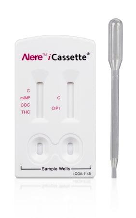 Abbott Rapid Dx North America LLC Drugs of Abuse Test iCassette™ 4-Drug Panel COC, mAMP/MET, OPI, THC Urine Sample 25 Tests