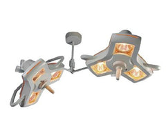 Burton Medical Products Surgical Light AIM-100® Dual Ceiling Mount Quartz Halogen 35 Watt White