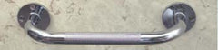 Mabis Healthcare Wall Grab Bar Chrome Finish Knurled Steel