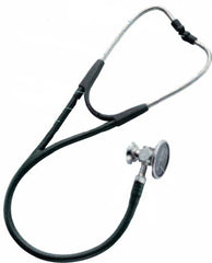 Welch Allyn Cardiology Stethoscope Harvey® DLX Blue 1-Tube 17 Inch Tube Double-Sided Chestpiece
