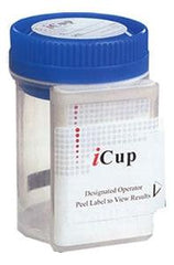 Abbott Rapid Dx North America LLC Drugs of Abuse Test iCup® 9-Drug Panel AMP, BAR, BZO, COC, mAMP/MET, OPI, PCP, PPX, THC Urine Sample 25 Tests