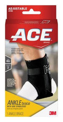 3M Ankle Brace with Side Stabilizers 3M™ Ace™ One Size Fits Most Lace-Up Left or Right Foot