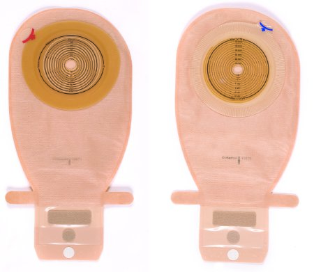 Coloplast Colostomy Pouch Assura® One-Piece System 11-1/2 Inch Length 3/8 to 2-1/4 Inch Stoma Drainable Flat, Trim To Fit