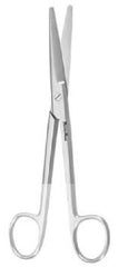 Miltex Dissecting Scissors MeisterHand® Mayo 6-3/4 Inch Length Surgical Grade Stainless Steel / Tungsten Carbide NonSterile Finger Ring Handle Straight Blunt Tip / Blunt Tip - M-557227-3323 - Each