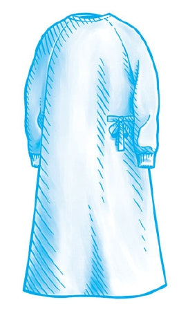 Cardinal Surgical Gown with Towel SmartGown™ 2X-Large Blue Sterile AAMI Level 4 Disposable