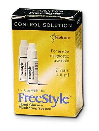 Abbott Blood Glucose Control Solution FreeStyle® Blood Glucose Testing 2 X 4 mL Normal Level