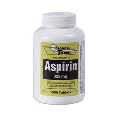 Pain Relief 325 mg Strength Aspirin Tablet 1,000 per Bottle