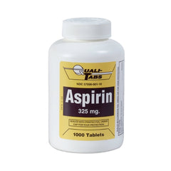 Pain Relief 325 mg Strength Aspirin Tablet 1,000 per Bottle