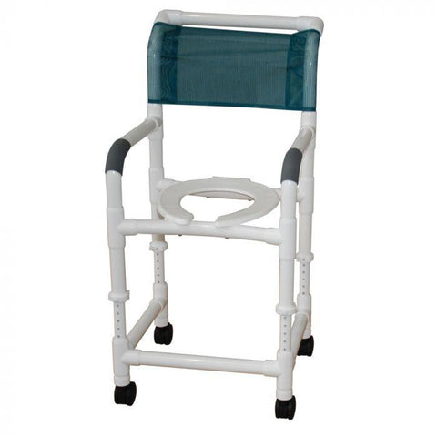 Adjustable Height Rolling Shower Chair - Axiom Medical Supplies