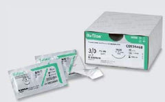 Suture with Needle Dafilon® Nonabsorbable Uncoated Blue Suture Monofilament Polyamide Size 5 - 0 45 cm Suture 1-Needle 11 mm Length 3/8 Circle Reverse Cutting Needle