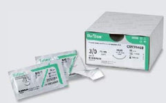 Tissue Seal LLC Suture with Needle Dafilon® Nonabsorbable Uncoated Blue Suture Monofilament Polyamide Size 4 - 0 45 cm Suture 1-Needle 19 mm Length 3/8 Circle Reverse Cutting Needle