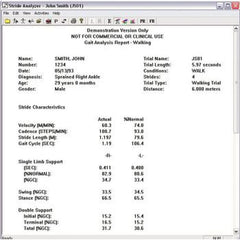 Stride Analyzer VI
