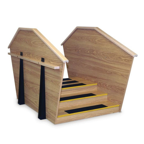 Bariatric/ADA Two-Sided Staircase