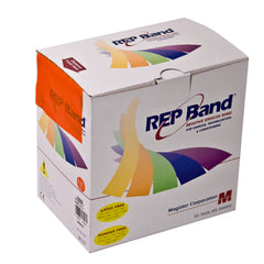 Fabrication Enterprises Exercise Resistance Band REP Band® Orange 4 Inch X 50 Yard Light Resistance