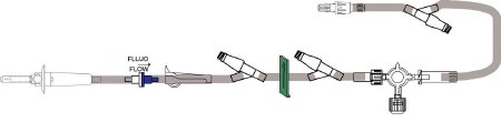 ICU Medical Primary Administration Set 15 Drops / mL Drip Rate 150 Inch Tubing 3 Ports - M-560652-2029 - Case of 50